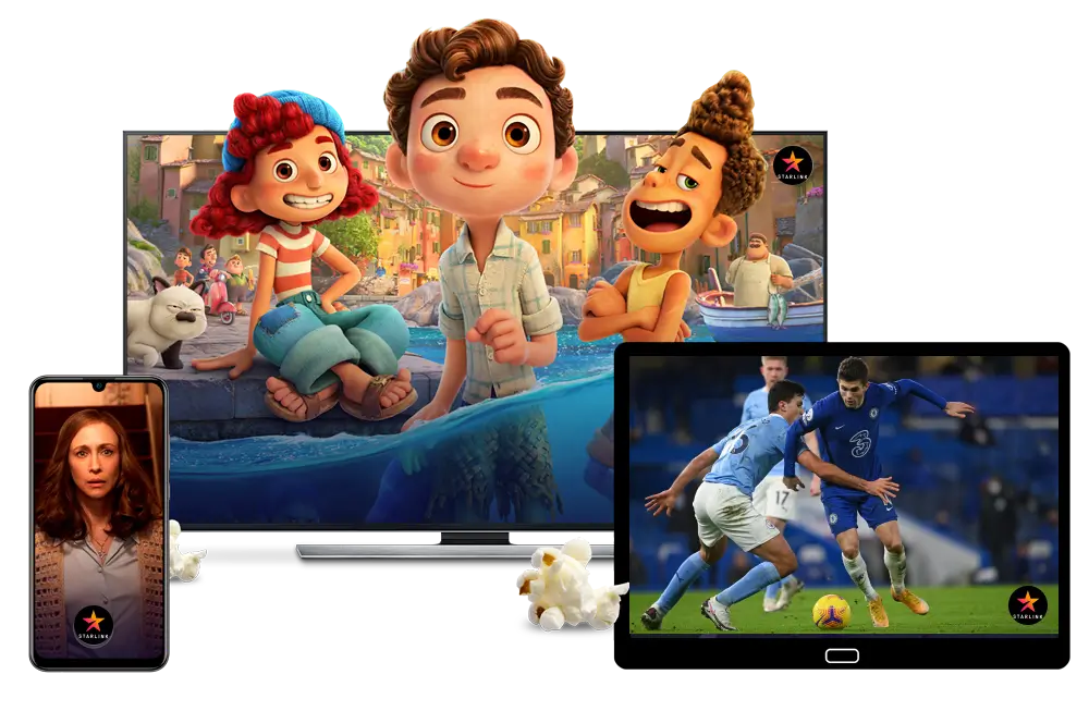 Max IPTV streaming on TV, tablet and phone